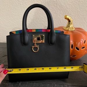 Salvatore Ferragamo Studio Rainbow Handbag